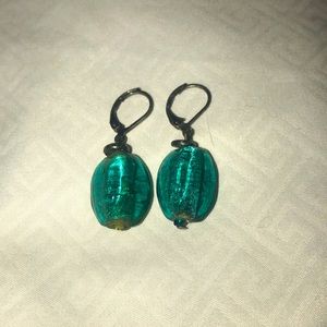 *FREE WITH PURCHASE!* Blue crystal earrings
